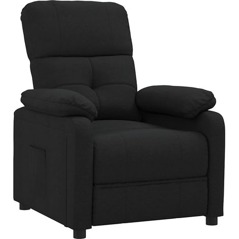 Fauteuil inclinable - Fauteuil Relax Noir Tissu fr17645 (1/5)