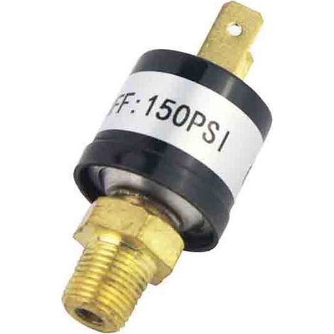 Interrupteur de pression pour compresseur 120‑150psi, 1/4″ (1/5)