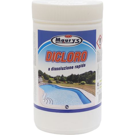 MAURY'S DICLORO 1KG TRATTAMENTO GRANULARE PER PISCINA (1/5)