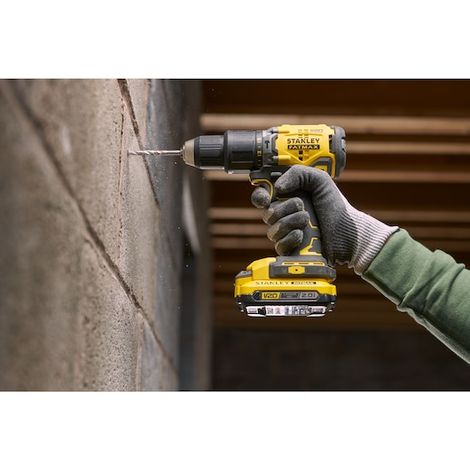STANLEY COMBO V20 PERCEUSE VISSEUSE À CHOCS BRUSHLESS + MALLETTE TSTAK SFMCK461D2T-QW
