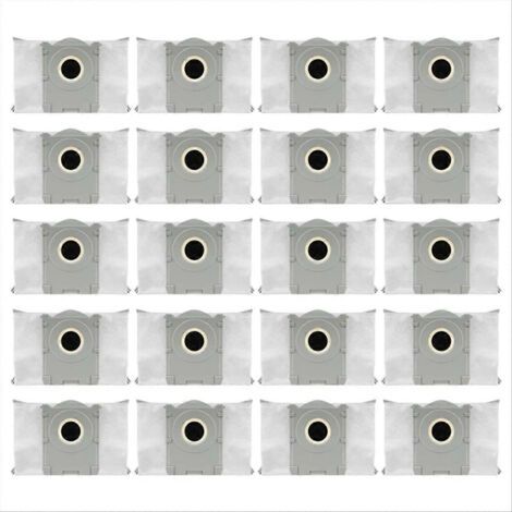 Lot de 20 sacs à poussière pour aspirateur robot ECOVACS DEEBOT T50 X8 PRO - Accessoire grande capacité - Remplacement
