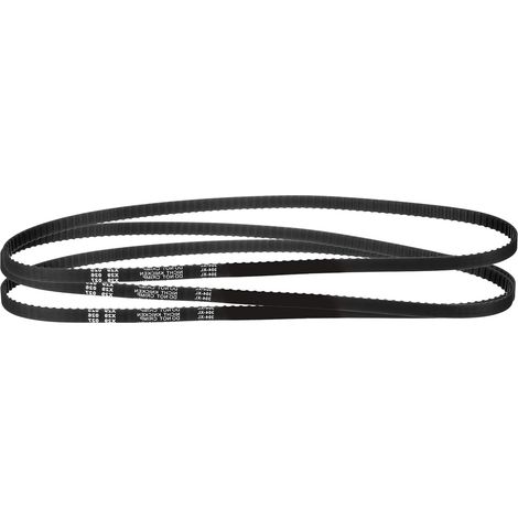 3Pcs 304XL 037 Timing Belt 152 Teeth Black Rubber Toothed Timing Belt, 10mm Width, 5.08mm Pitch, Timing Belt for 3D Printer (1/5)