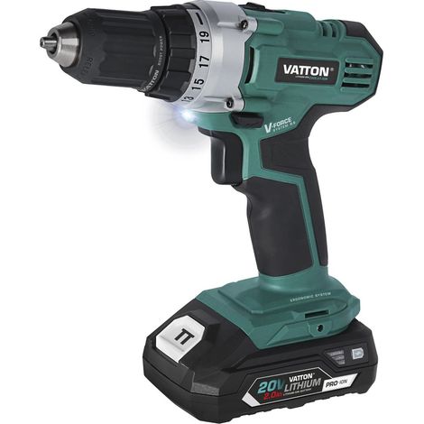 Trapano avvitatore Vatton 20v 1 batteria 2.0ah
