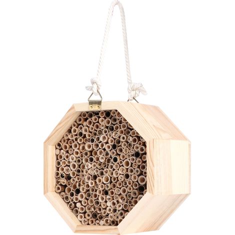 Maison à insectes en bois, hôtel à insectes, nichoir pour la décoration de jardin extérieur (1/5)