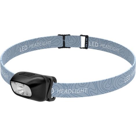Lampe Frontale LED Rechargeable - Bandeau Réglable - ABS - Pour Randonnée Course Camping Activités Extérieures - 1 Pièce (1/4)