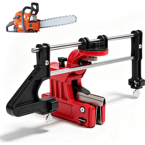 Precise Chain Sharpener, Adjustable Chainsaw Chain Archive Guide for Sharpening Saw, Tool Steel Material (1/5)