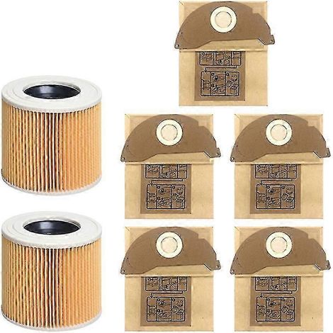 Sacs à poussière HEPA de rechange pour aspirateur robot WD2.250, WD2250, A2004, A2054 et MV2 (1/5)