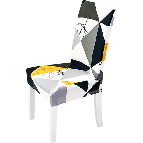 Coprisedia Con Schienale Antimacchia,Vestisedia Elasticizzato Con Stampa Geometrico (1/3)