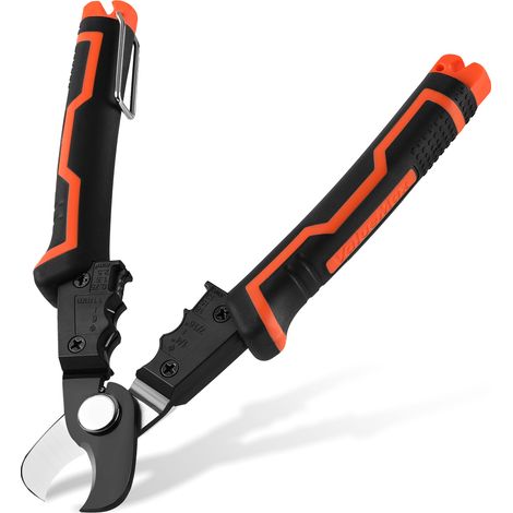 ValueMax Pince Coupe-Câble 170 mm, Pince Coupante Électricien Multifonction avec Dénudeur de Fil, Capacité Maximale de 11 mm, pour Câbles en Cuivre, Aluminium et Dénudage de Câbles (1/5)