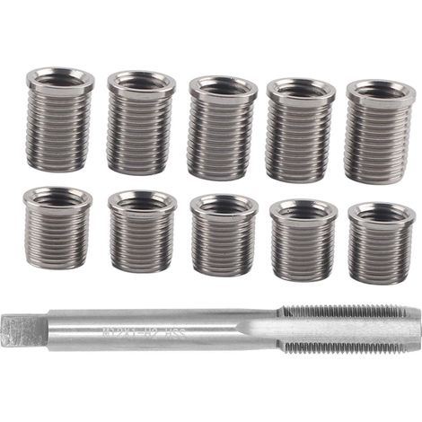 Kit de réparation filetage bougie M10x1.0插入 M12x1.0taperet outil accessoire auto entretien moteur (1/5)