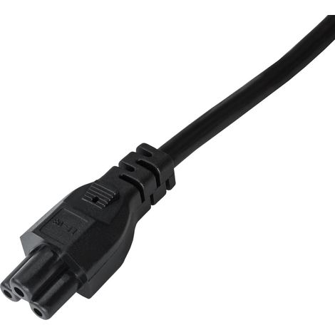 Cavo di alimentazione per notebook AKYGA AK-NB-01A quadrifoglio CCA CEE 7/7 / IEC C5 1,5 m (1/5)