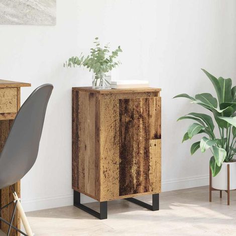 Sideboard Old Wood 40 x 35 x 70 cm Engineered Wood vidaXL (1/5)