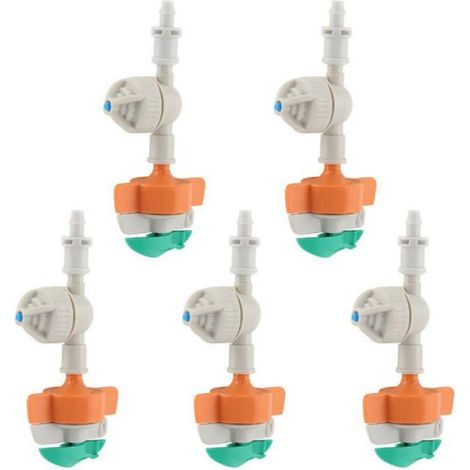 Arroseur rotatif pour micro-irrigation - ZOR® - 5 pièces - Pulvérisateur suspendu anti-goutte - Installation facile (1/5)