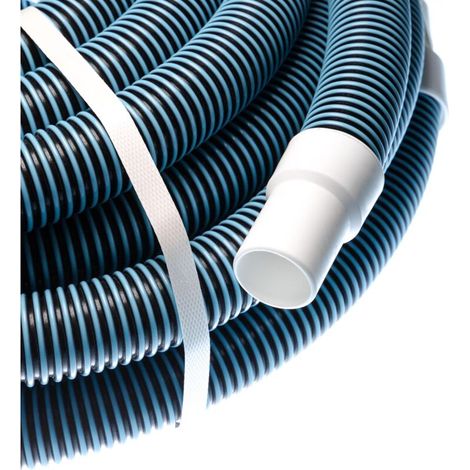 Tuyau daspiration flexible pour piscine 15m – Raccord 32mm – Stabilisé UV, résistant au chlore – Compatible skimmer et aspirateur