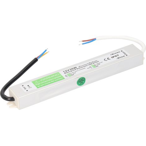 30W AC90–250V Wasserdichtes Netzteil, Transformator-Adapter, dünnes LED-Netzteil, Treiber, DC12V (1/5)