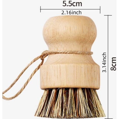 Brosse de nettoyage, brosse à vaisselle, brosse à tasses, brosse de nettoyage de casseroles et de cuisine, vaisselle propre et u (1/4)