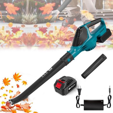 Souffleur de Feuilles 61m/s, Débit d'air 2,8 m³/Min Aspirateur-Souffleur  Construction sous Pression, 5 vitesses, pour le Jardinage, L'entretien du Gazon, le Déneigement (1/5)