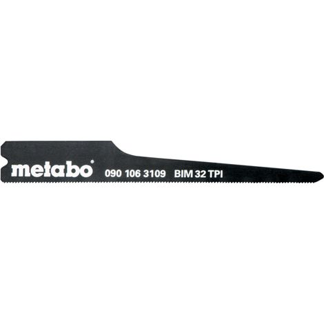 Lames de scie 32 dents (10 unités) metabo