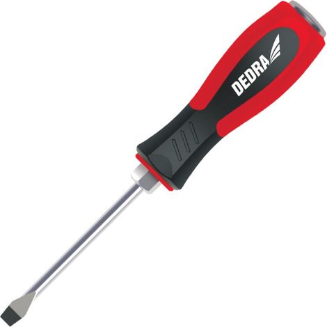 Destornillador Dedra 06A067 punta magnética mango ergonómico 200 mm