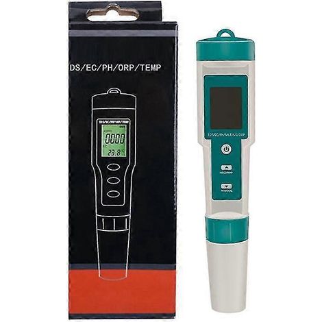 Testeur de qualité de l'eau C-600 pour eau potable (pH/TDS/ORP/salinité/densité/température), A