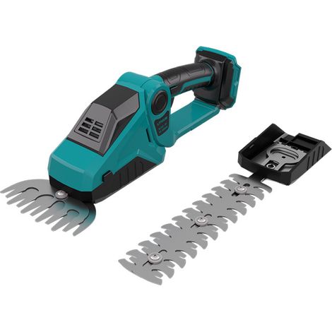 Tondeuse à gazon électrique sans fil 2 en 1 avec kit de coupe-bordures pour jardin, compatible avec la batterie Dewalt 20V (non incluse) (1/5)