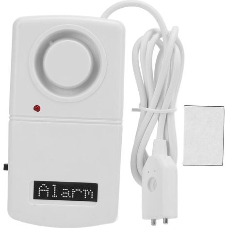 Détecteur de fuite de débordement d'alarme de niveau d'eau 110dB, pour la maison, la cuisine, la salle de bains, le sous-sol (1/5)