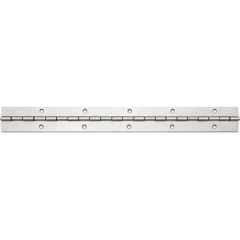 CERNIERE A METRAGGIO DA MT.2  mm.32x0,7 ferro nichelato