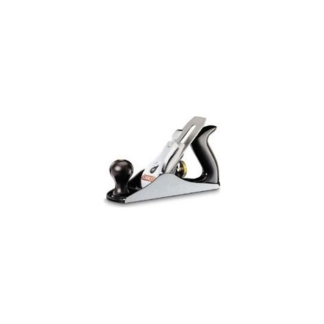 Stanley – Rabot à main métallique 50 mm – Largeur lame 50 mm – Longueur lame 250 mm – Réglage fin de profondeur – Pour bois dur