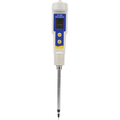 Testeur de sol numérique portable 2-en-1, mesureur EC et thermomètre pour jardin, pelouse et exploitation agricole (1/5)