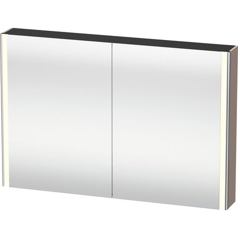 Duravit XSquare Spiegelschrank mit LED- Beleuchtung,