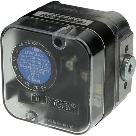 Pressostat Dungs LGW3A4 (remplace AQ0673)