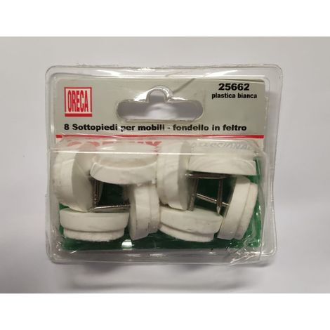 ORECA - SOTTOSEDIA CON CHIODO 26MM 8PZ