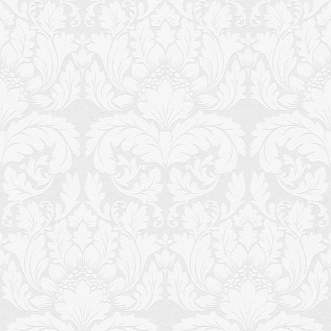 BRICOFLOR Papier peint à peindre Papier peint intissé À peindre Blanc - 10,05 x 0,53 m (1/5)