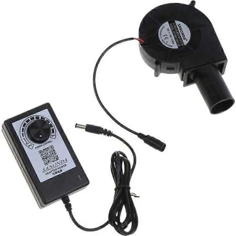 Allume-cheminée électrique pour barbecue, ventilateur de fumoir et allume-charbon (1/5)