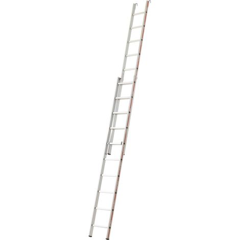 Hymer Einhänge-Schiebeleiter, 2x10 Sprossen (1/5)