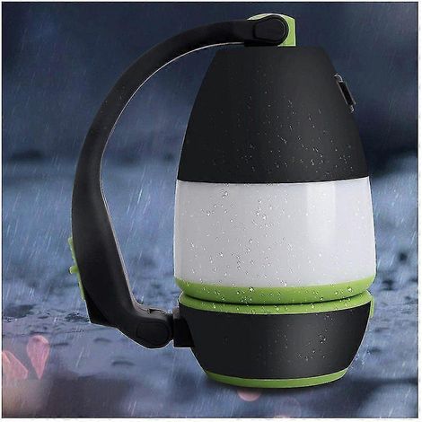 Lampe de camping LED, lanterne de camping, lampe torche rechargeable USB, lampe de secours, lampe de tente portable (1/5)