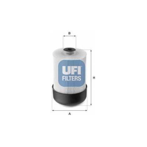 Filtro de combustible UFI 26.114.00 (1/2)