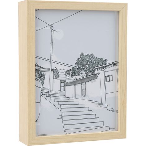 Tableau lumineux LED 3 couleurs, alimenté par USB, cadre photo décoratif lumineux LED 15 x 20 cm / 5,9 x 7,9 pouces (1/5)
