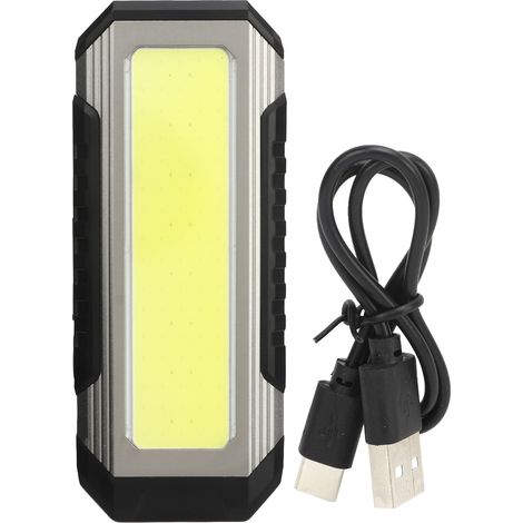 tragbare, wiederaufladbare 1000 lm LED-Arbeitsleuchte mit Magnetverschluss (1/5)