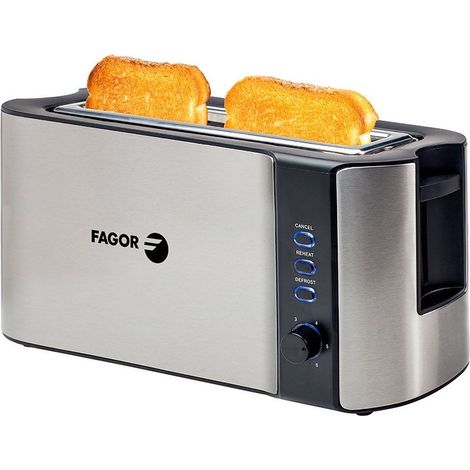 Grille-pain Bigtoast Steel 1 fente 1000 W (1/3)