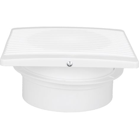 Ventilateur d'extraction mural à 7 pales avec clapet anti-retour pour cuisine et salle de bain (1/5)
