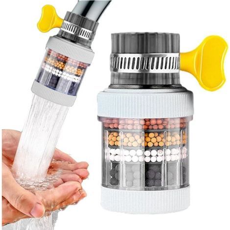 Gesunder Trinkwasserfilter, Leitungswasserreiniger, spritzwassergeschützt, geeignet für Küchenarmaturen. (1/5)