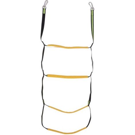 Échelle de corde pliable et portable à 4 marches pour bateaux pneumatiques, kayaks ou bateaux à moteur (1/5)