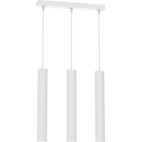 Lampada a sospensione tubolare bianca 3xGU10 Milagro HUDSON MLP8799 (1/5)