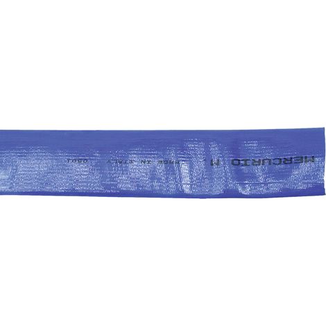 Tubo piatto con flangia, diametro interno 50 mm, 2" 100 m, 8 bar, spessore parete 2 mm, diametro esterno 54 mm, 1 m
