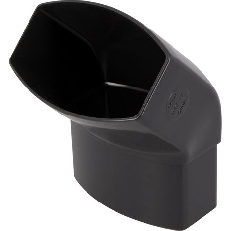 GIRPI Coude 45° mâle / femelle pour gouttière Pcgoa PVC