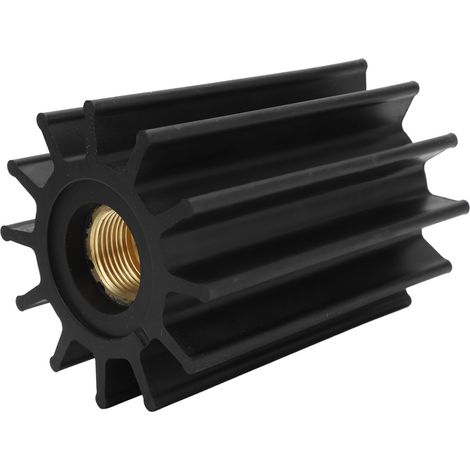 Turbine Pompe à Eau 12 Ailettes pour Johnson F95 Réf. 08-30-1201 Caoutchouc Marin Renforcé Pièce de Rechange Durable (1/5)