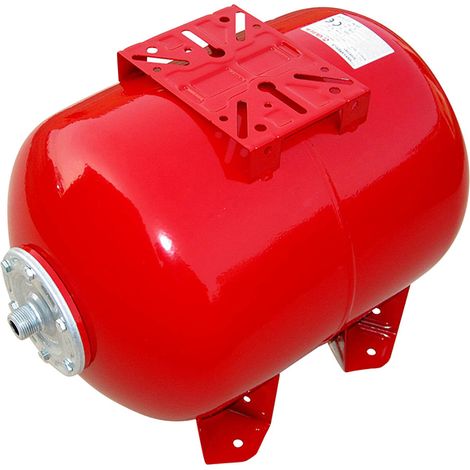 Varem – Réservoir à vessie horizontal 50L – Pression max 10 bars – Type de membrane butyle – Raccord mâle 1'' (1/2)