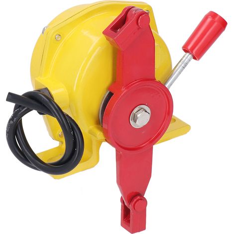 Interrupteur à tirette à 2 voies, protection IP65, pour convoyeur à bande, arrêt d'urgence, en alliage d'aluminium, fin de course 24-380 V (1/5)