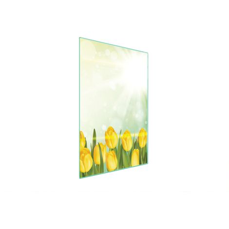 TABLA DE CORTAR DE VIDRIO 35x52 TULIPANES (1/5)